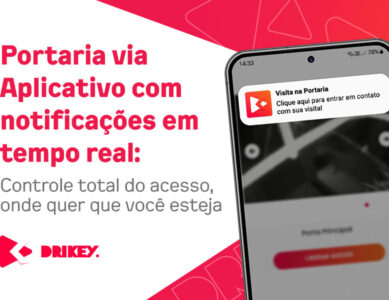 Portaria via aplicativo com notificações em tempo real: controle total do acesso, onde quer que você esteja